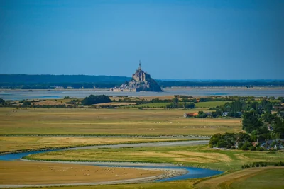 Mont Saint-Michel na Normandia