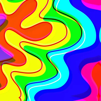 Padrão abstrato colorido de arco-íris
