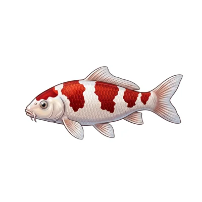 Peixe carpa koi