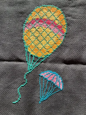Balão bordado