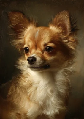 Pintura de chihuahua