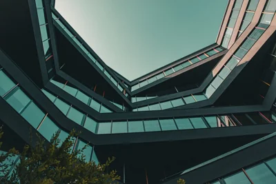 Arquitetura moderna e vista urbana